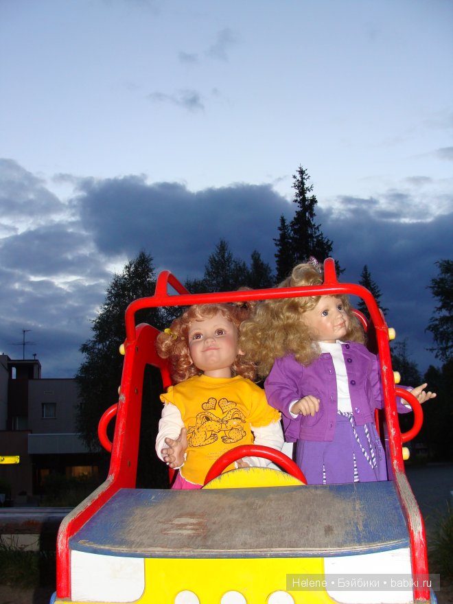 Лето за Полярным кругом. Полярный день и белые ночи. Hannah и Chelsea от Susan Lippl