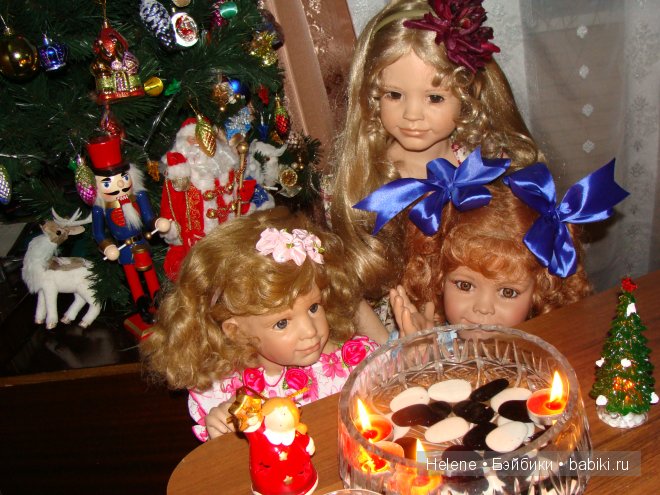 Новогоднее конфетти — Домашние коллекции кукол: фото собраний