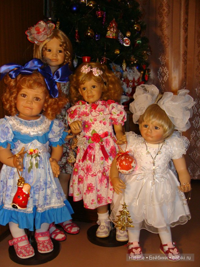 Новогоднее конфетти — Домашние коллекции кукол: фото собраний (фото 10)