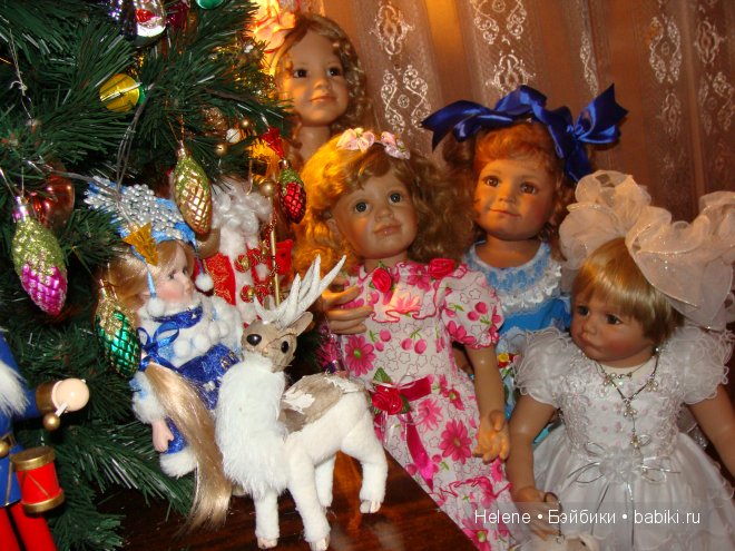 Новогоднее конфетти — Домашние коллекции кукол: фото собраний (фото 9)