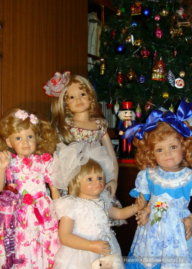 Новогоднее конфетти — Домашние коллекции кукол: фото собраний