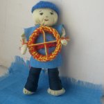 Мастер-класс. Спиридон-Солнцеворот - обрядовая кукла из сундучка своими руками