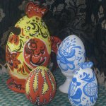 Пасхальная роспись.