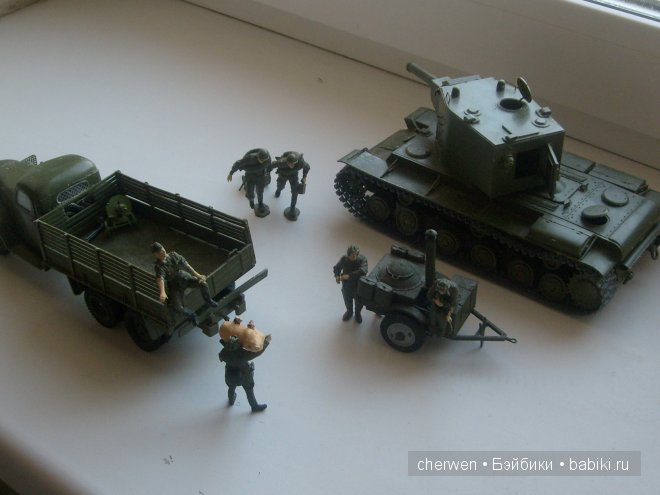 Великий памятный день. Модели танков, солдатиков 1:35 (фото 6)