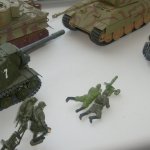 Великий памятный день. Модели танков, солдатиков 1:35