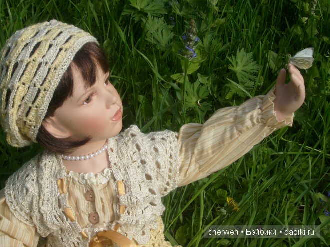 Романтическое настроение. Наряд для Николь, фарфоровой куклы от Vera Scholz | Бэйбики Романтическое настроение. Наряд для Николь, фарфоровой куклы от Vera Scholz (фото 6)