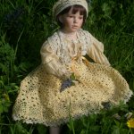 Романтическое настроение. Наряд для Николь, фарфоровой куклы от Vera Scholz