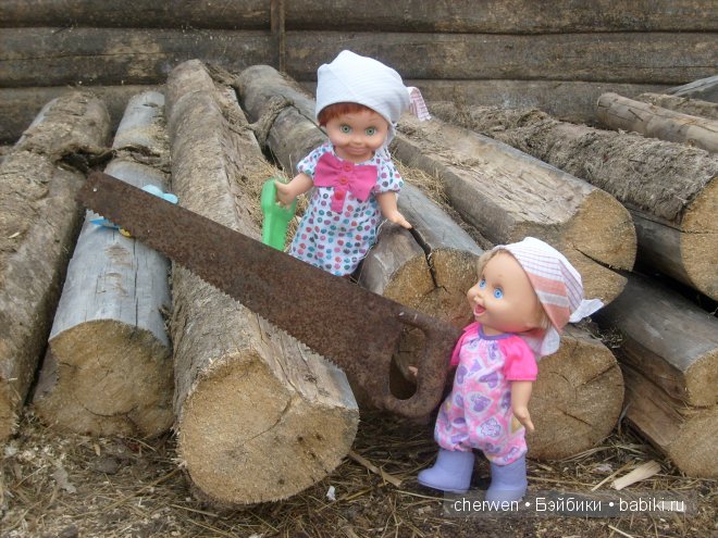 Как Шурочка и Зиночка работали в деревне (фото 8)