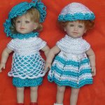 Малышки-адорочки в новых нарядах.