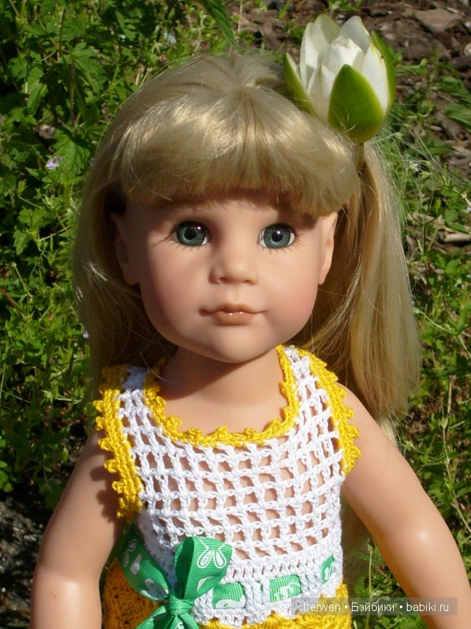 Как сделать утро волшебным... Кукла Грета от Готц (фото 8)
