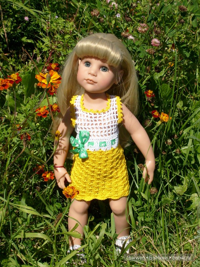 Как сделать утро волшебным... Кукла Грета от Готц (фото 6)