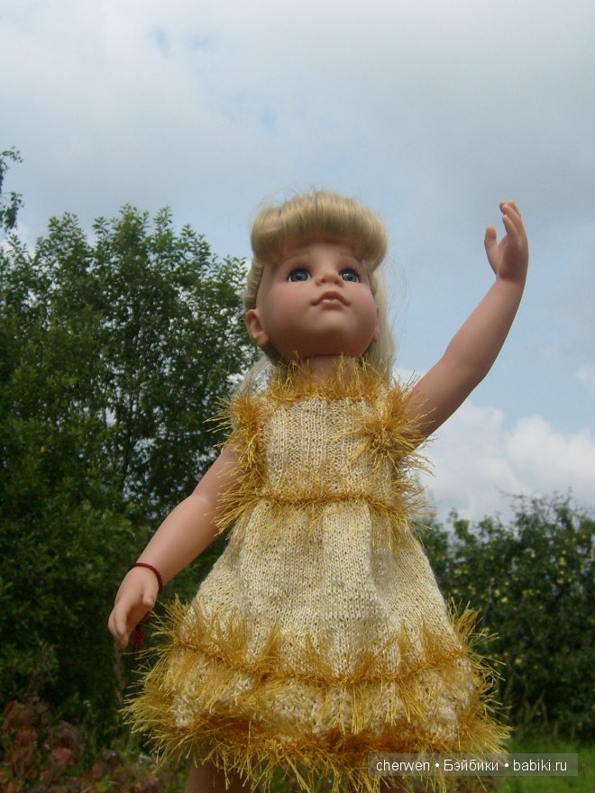 Как сделать утро волшебным... Кукла Грета от Готц (фото 3)