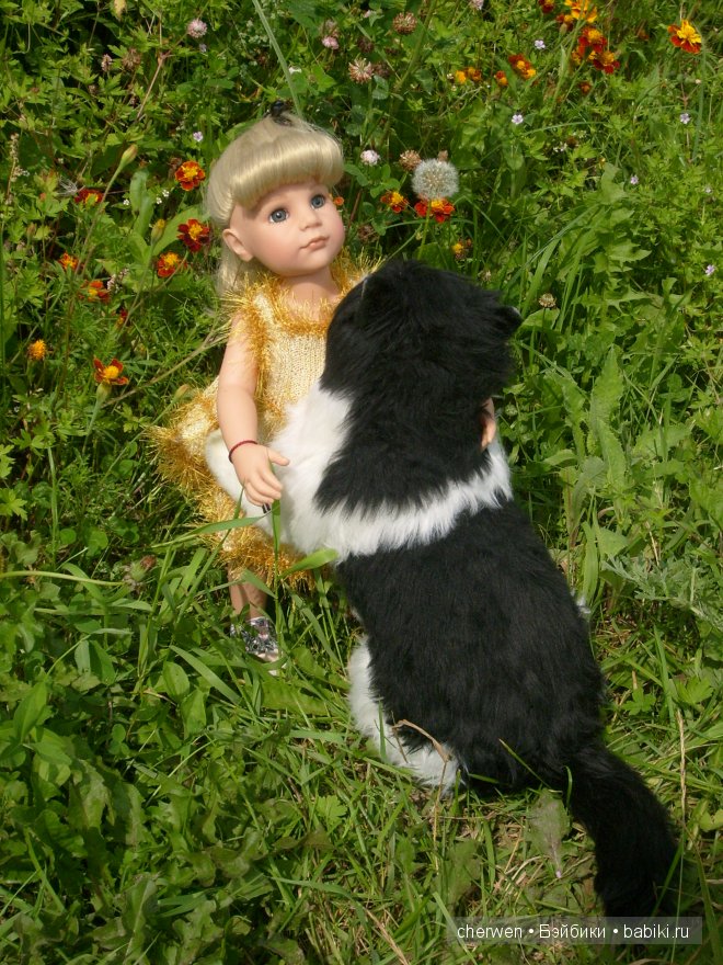 Как сделать утро волшебным... Кукла Грета от Готц (фото 5)