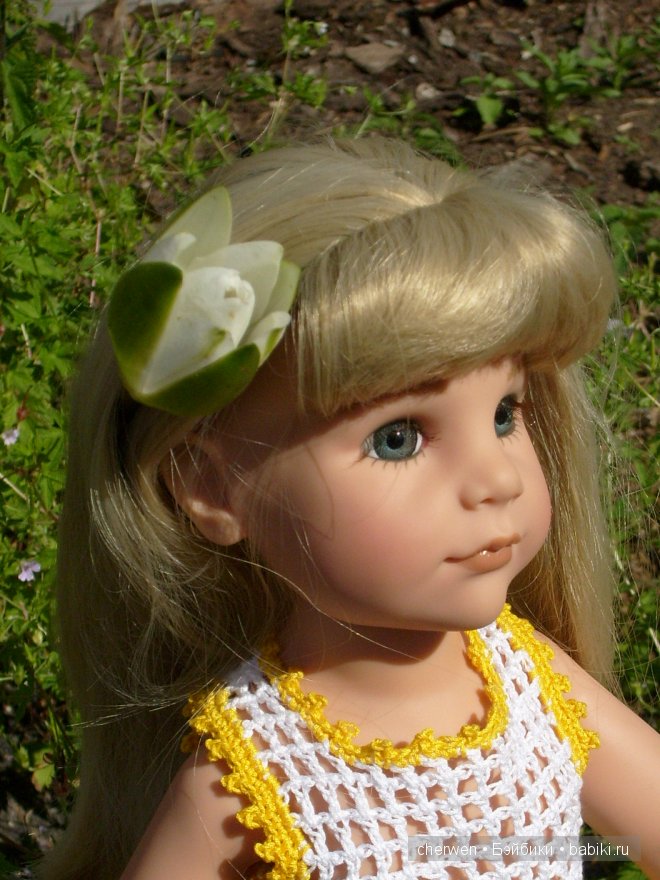 Как сделать утро волшебным... Кукла Грета от Готц (фото 7)