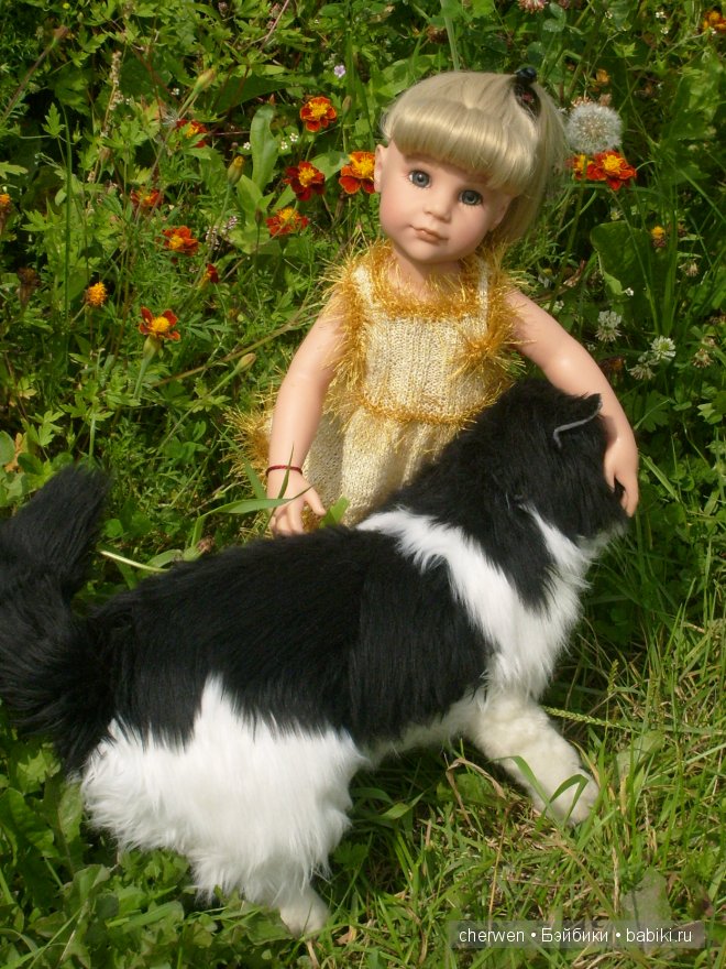 Как сделать утро волшебным... Кукла Грета от Готц (фото 4)