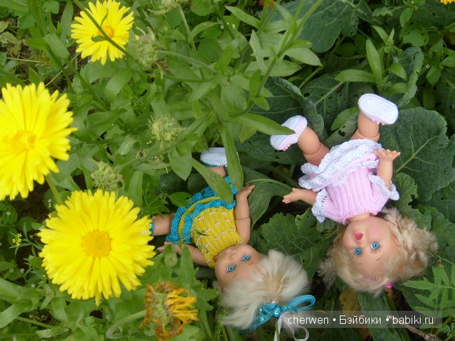 На скрипучие качели... Куколки Galoob Baby Face (фото 7)