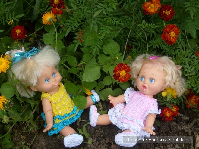 На скрипучие качели... Куколки Galoob Baby Face (фото 9)