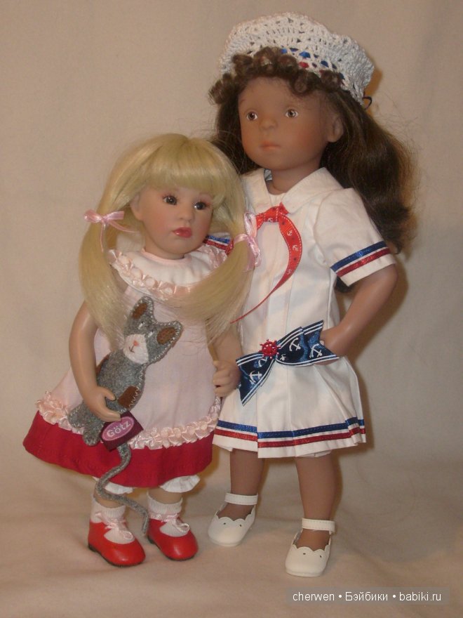 Розовое блаженство. Куклы Minouche Kaethe Kruse и малышки Beatrice Perini (фото 4)