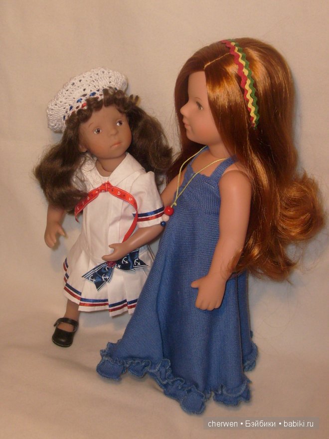 Розовое блаженство. Куклы Minouche Kaethe Kruse и малышки Beatrice Perini (фото 2)