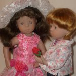 Розовое блаженство. Куклы Minouche Kaethe Kruse и малышки Beatrice Perini