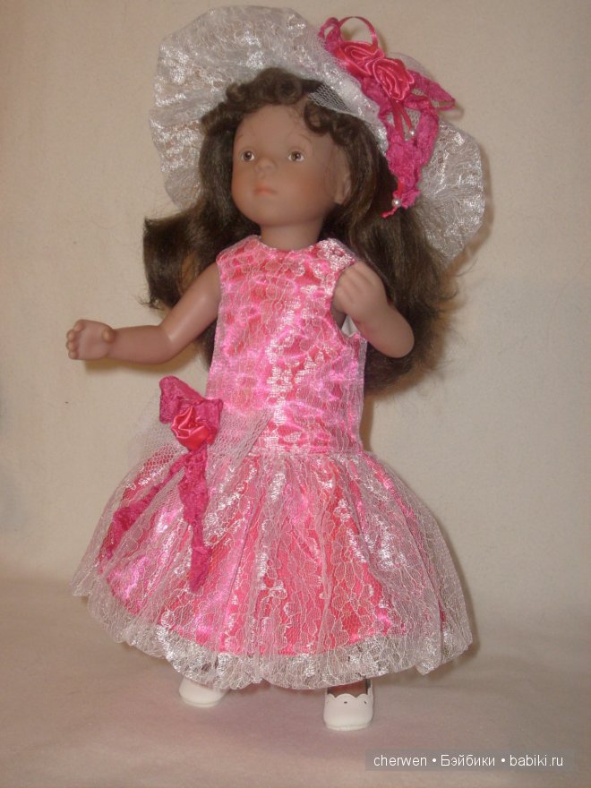 Розовое блаженство. Куклы Minouche Kaethe Kruse и малышки Beatrice Perini (фото 9)