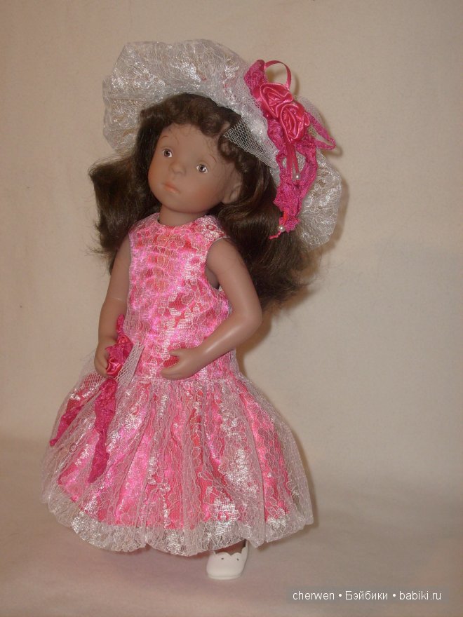 Розовое блаженство. Куклы Minouche Kaethe Kruse и малышки Beatrice Perini (фото 10)