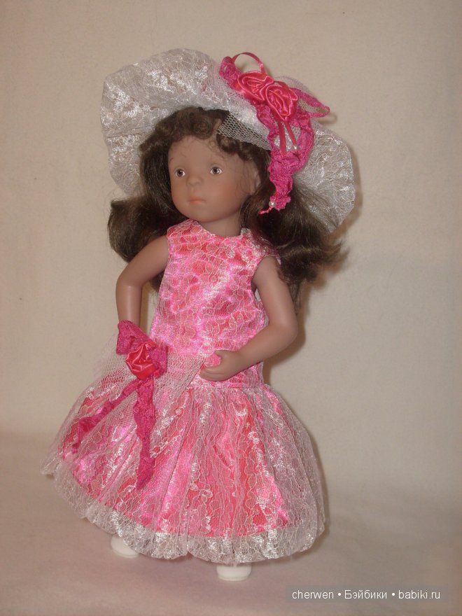 Розовое блаженство. Куклы Minouche Kaethe Kruse и малышки Beatrice Perini (фото 8)