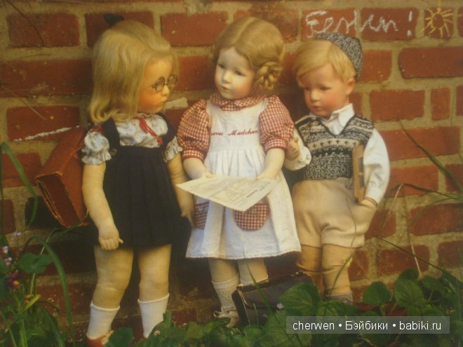 Выставка кукол Весенний бал на Ветошном 2014. Куклы Kathe Kruse