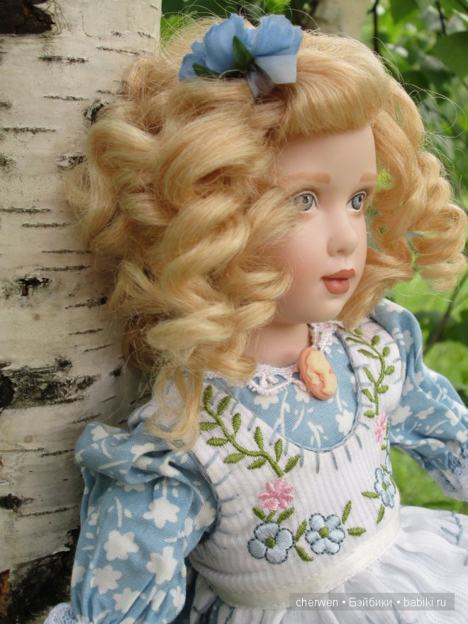 Helen Kish, Rose. Фарфоровая кукла 1980 г (фото 4)