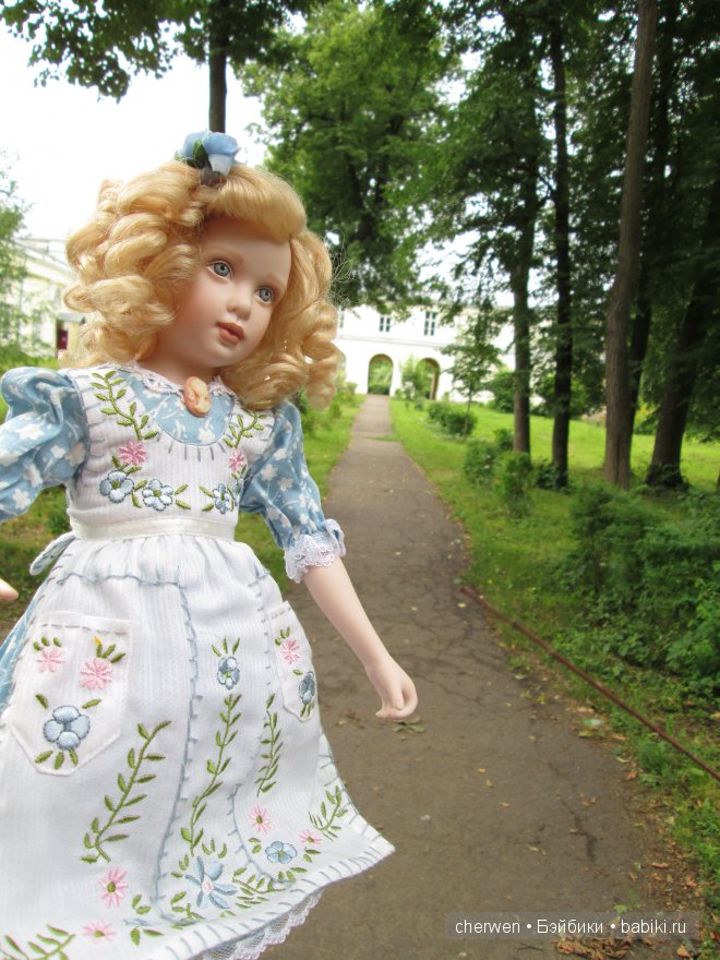 Helen Kish, Rose. Фарфоровая кукла 1980 г (фото 6)