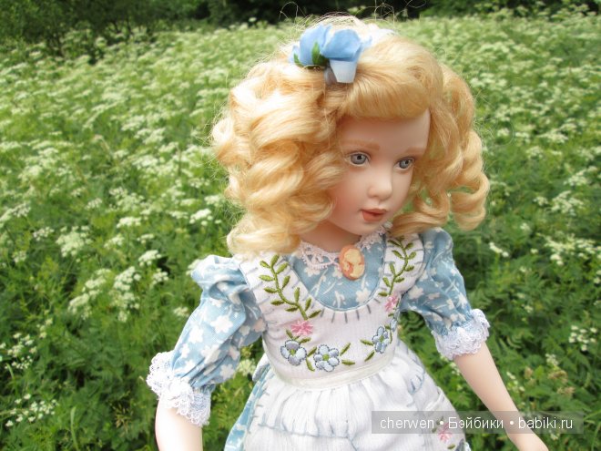 Helen Kish, Rose. Фарфоровая кукла 1980 г (фото 5)