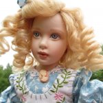 Helen Kish, Rose. Фарфоровая кукла 1980 г.