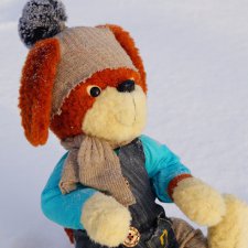 Новогодний подарок - щенок Пиф