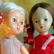 Куклы Горьковской фабрики