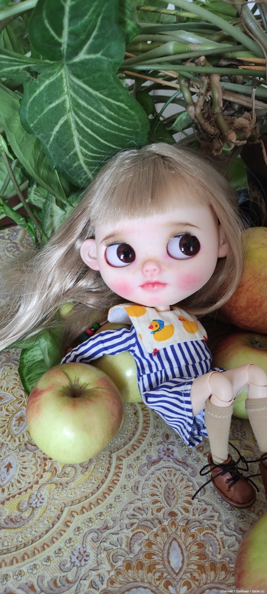 Все любят яблоки — Куклы Blythe (Блайз) ООАК: кастом (фото 3)
