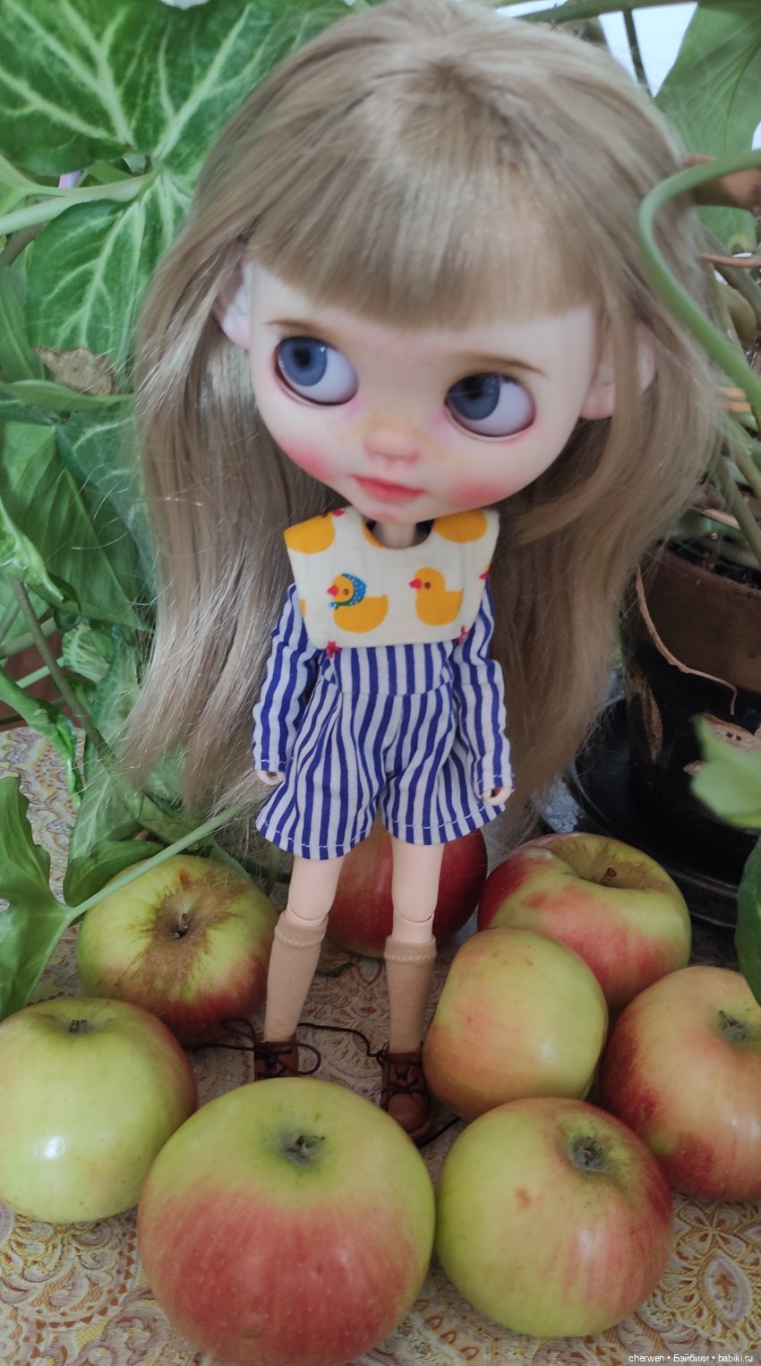 Все любят яблоки — Куклы Blythe (Блайз) ООАК: кастом (фото 5)