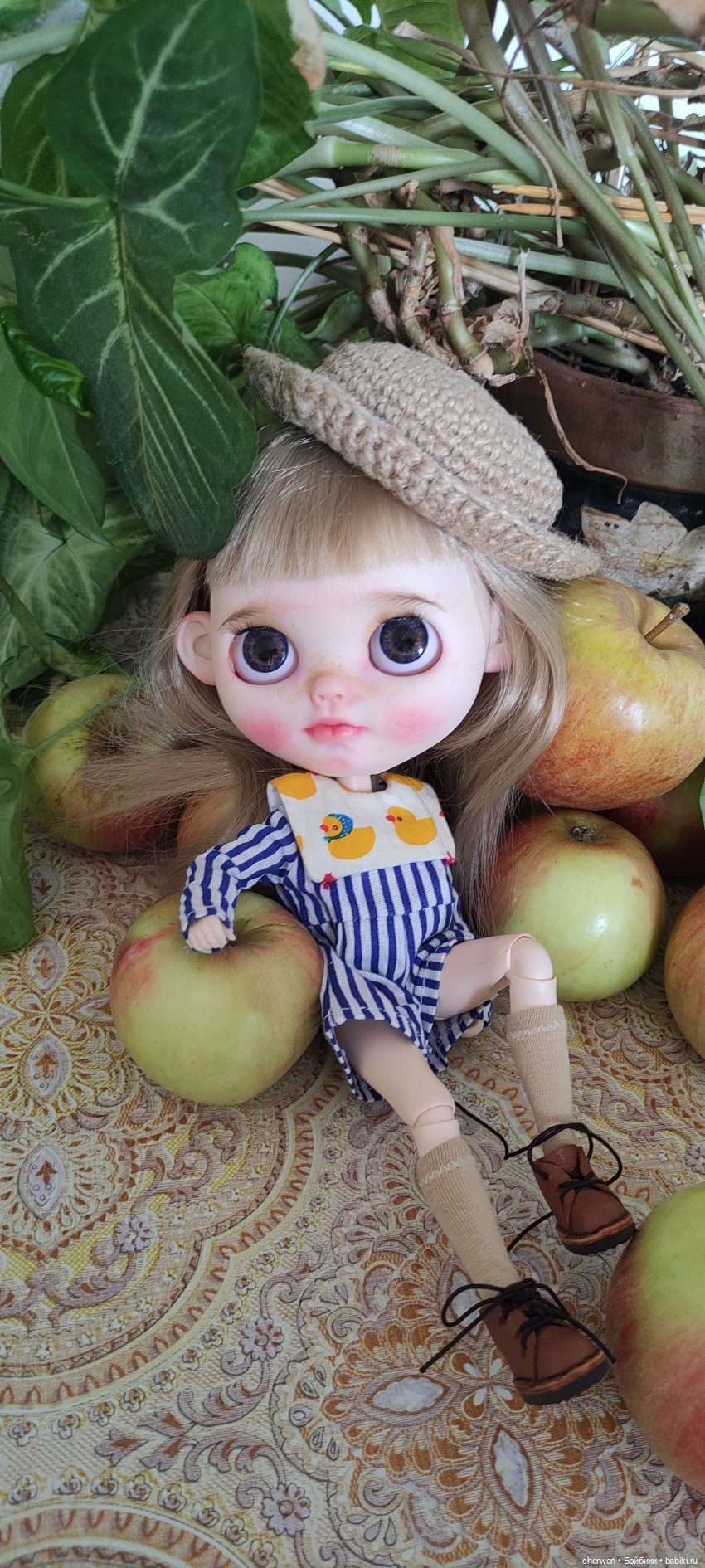 Все любят яблоки — Куклы Blythe (Блайз) ООАК: кастом (фото 2)