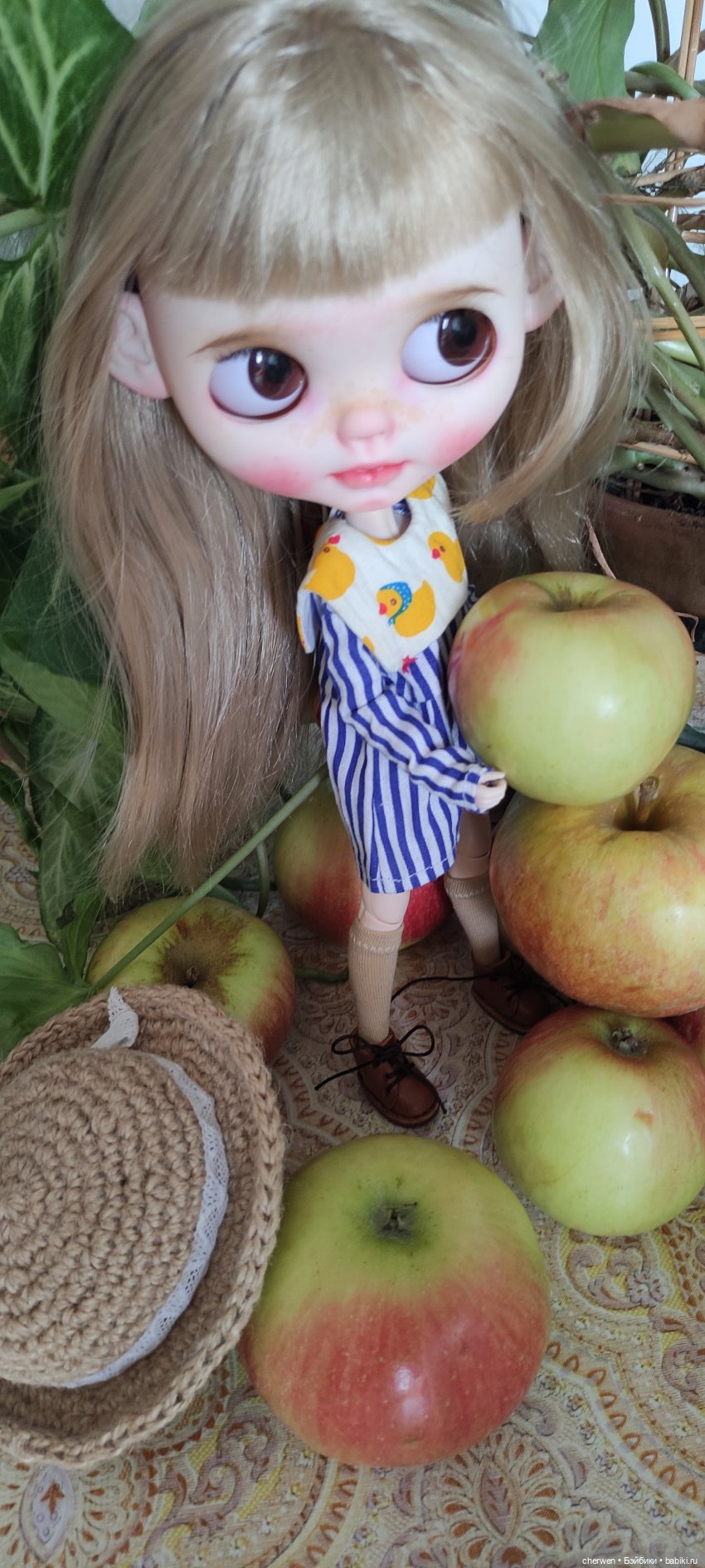 Все любят яблоки — Куклы Blythe (Блайз) ООАК: кастом (фото 4)