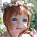 Нежная фарфоровая куколка Bibiana от Poesie fur Summler