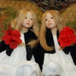 Найдите 10 отличий! Два Ангела - две Анжелы от Christine Orange