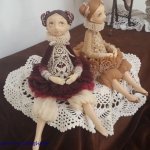 Фестиваль "Кукольный мир", выставка авторской куклы "Lady & Teddy" - сентябрь 2014, Львов. Тема странствий.