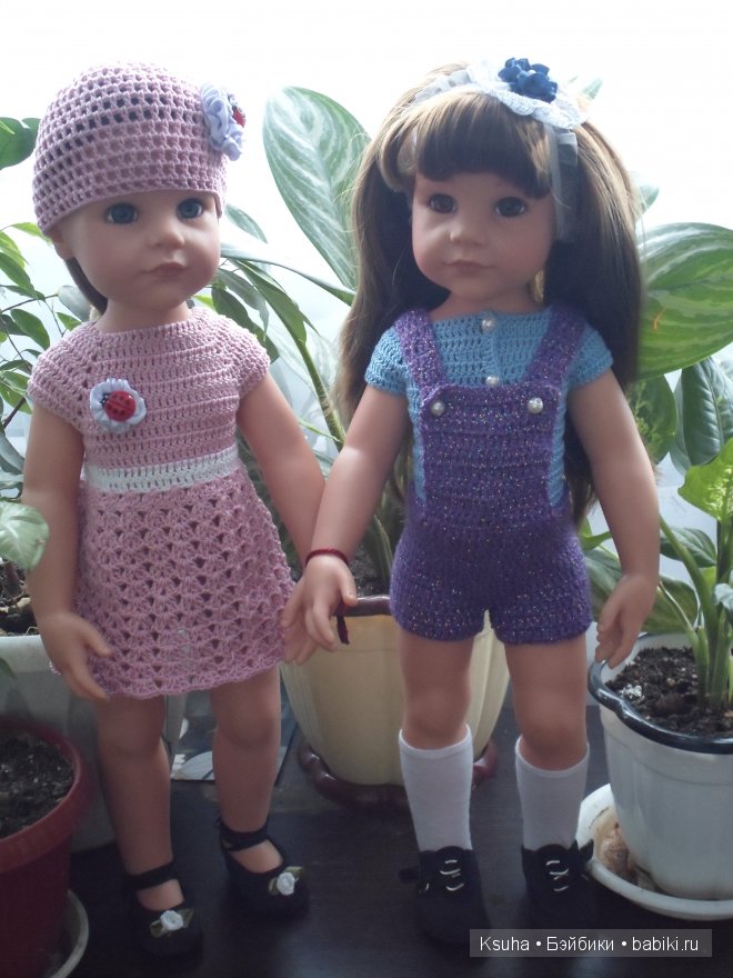 Новые наряды для кукол Готц
