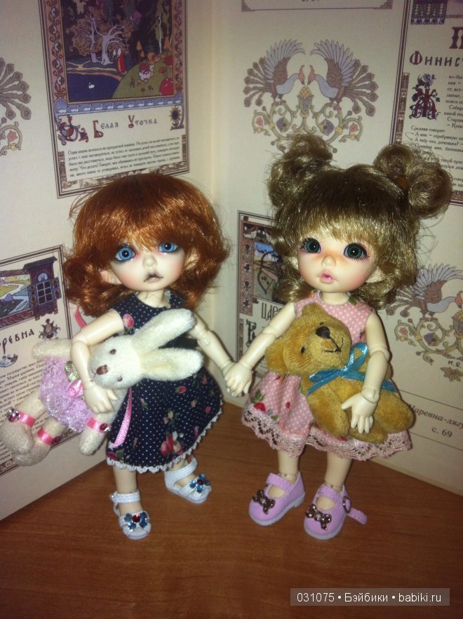 Первое знакомство. Пукифи Пио ( Мия ) и Анте ( Полли )