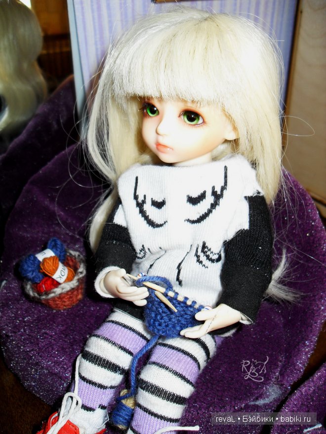 Девочка Женя и ее квартира.Куклы БЖД. мебель