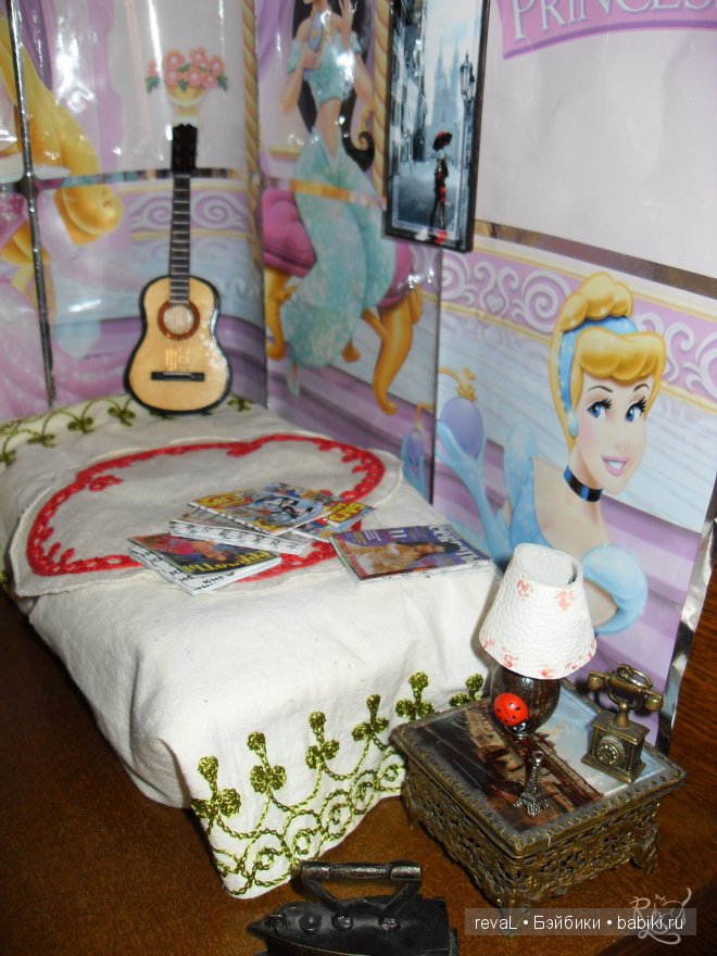 Девочка Женя и ее квартира.Куклы БЖД. мебель