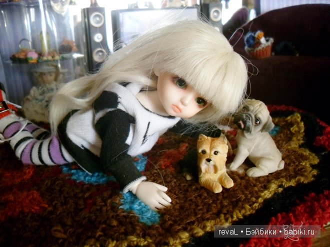 Девочка Женя и ее квартира.Куклы БЖД. мебель