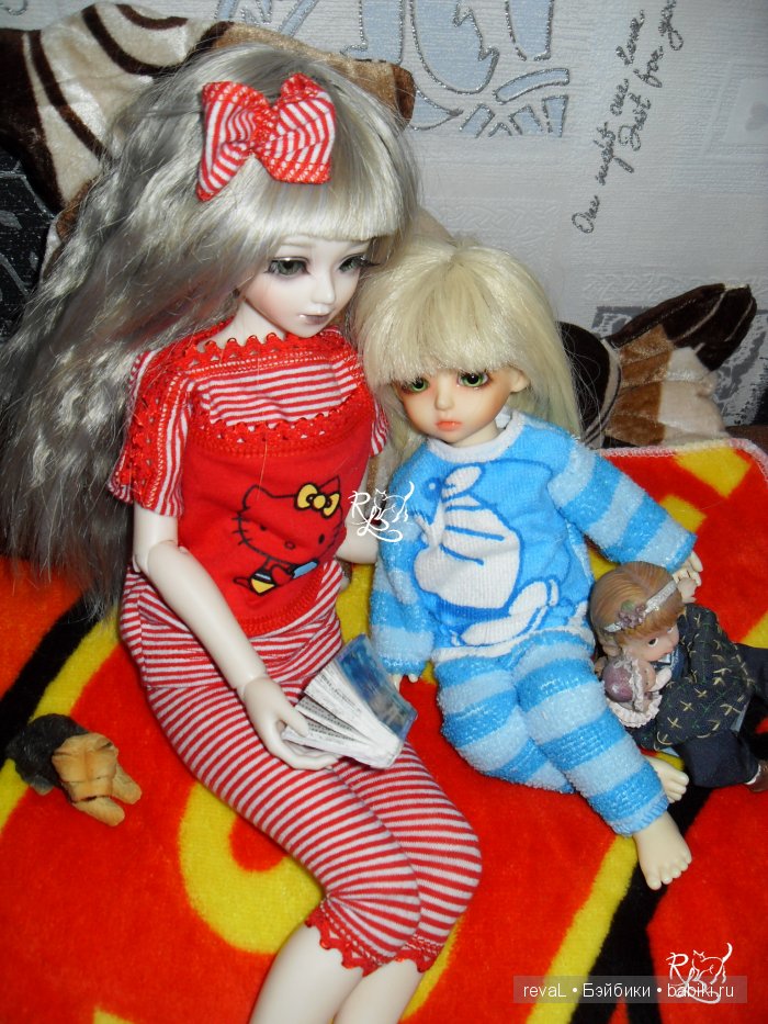 Ирис, Алекс, Селена, Женька, куклы БЖД, Я-Любаша Рева