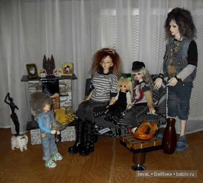 Ирис, Алекс, Селена, Женька, Андрик,куклы БЖД, Я-Любаша Рева