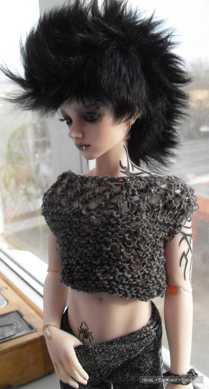 Куклы БЖД, мейк,тату кукол, Я-Любаша Рева