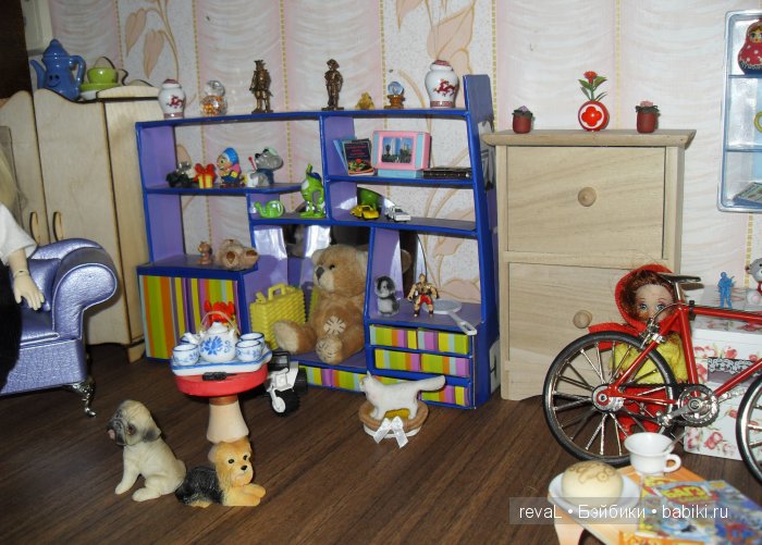 Домики для кукол, мебель своими руками. Я-Любаша Рева